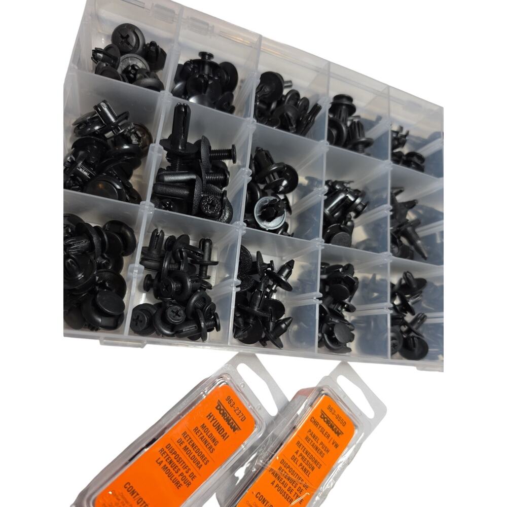 Automotive Lot of Retainer Clips Molding Panel Push Body Repair Honda Universal